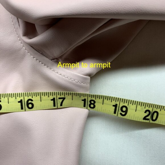 Reitmans Faux-Leather Jacket Small - Picture 7 of 11